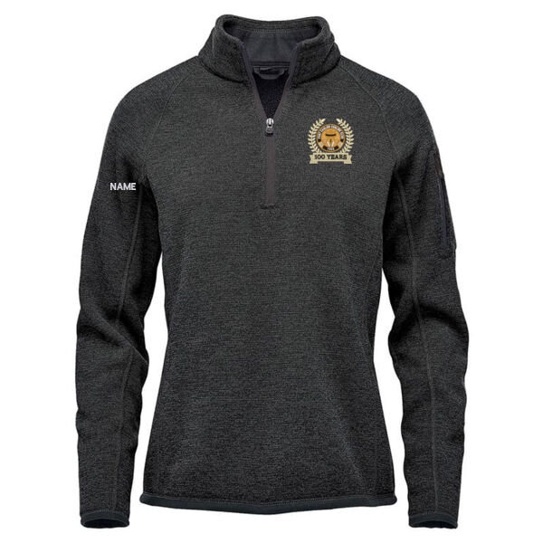 100 YEARS Women's Avalante 1/4 Zip Pullover - Personalized Thumbnail