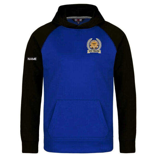 100 YEARS Oakland - Youth Polyester Pullover Hooded Sweatshirt - Personalized Thumbnail